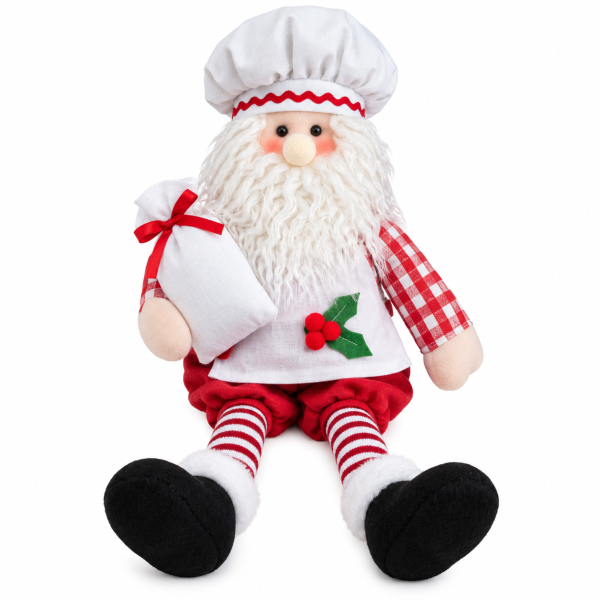 🎄 **Новогодишни декоративни фигури за седење – 50 см**