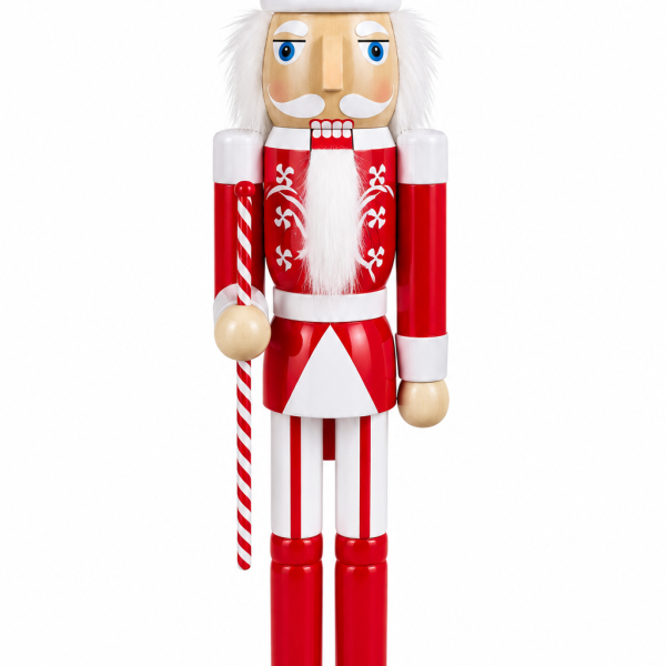 🎄 **Новогодишен декоративен војник – Оревокршач (Nutcracker) 105см
