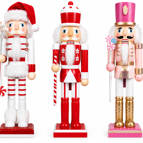 🎄 **Новогодишен декоративен војник – Оревокршач (Nutcracker) 38 см**