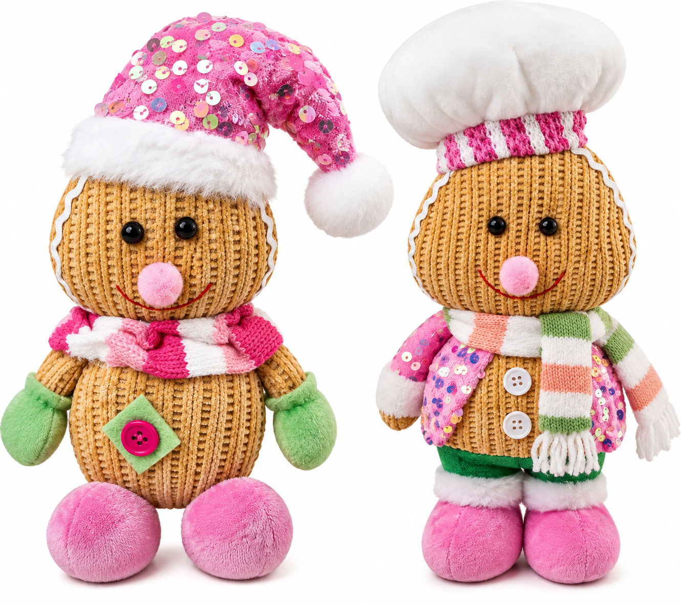 **Новогодишни декоративни фигури – Медени колачиња, 20см