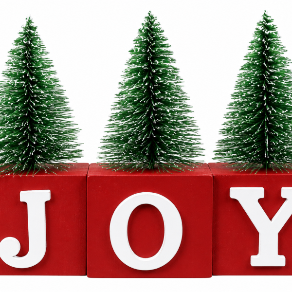 🎄 **ПРАЗНИЧНА РАДОСТ – Новогодишна декорација JOY**  18*15см